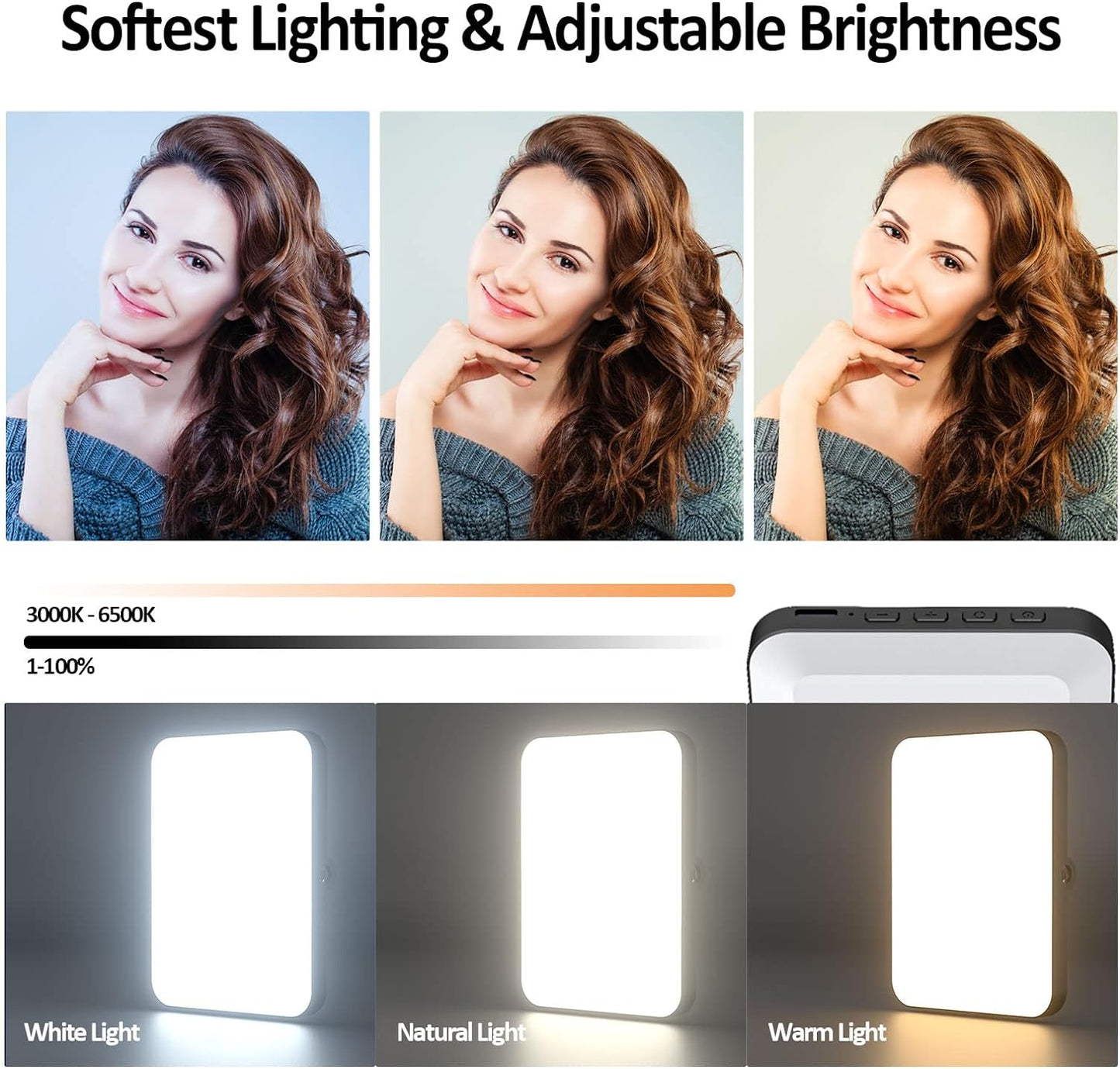Luz LED con Clip para Celular