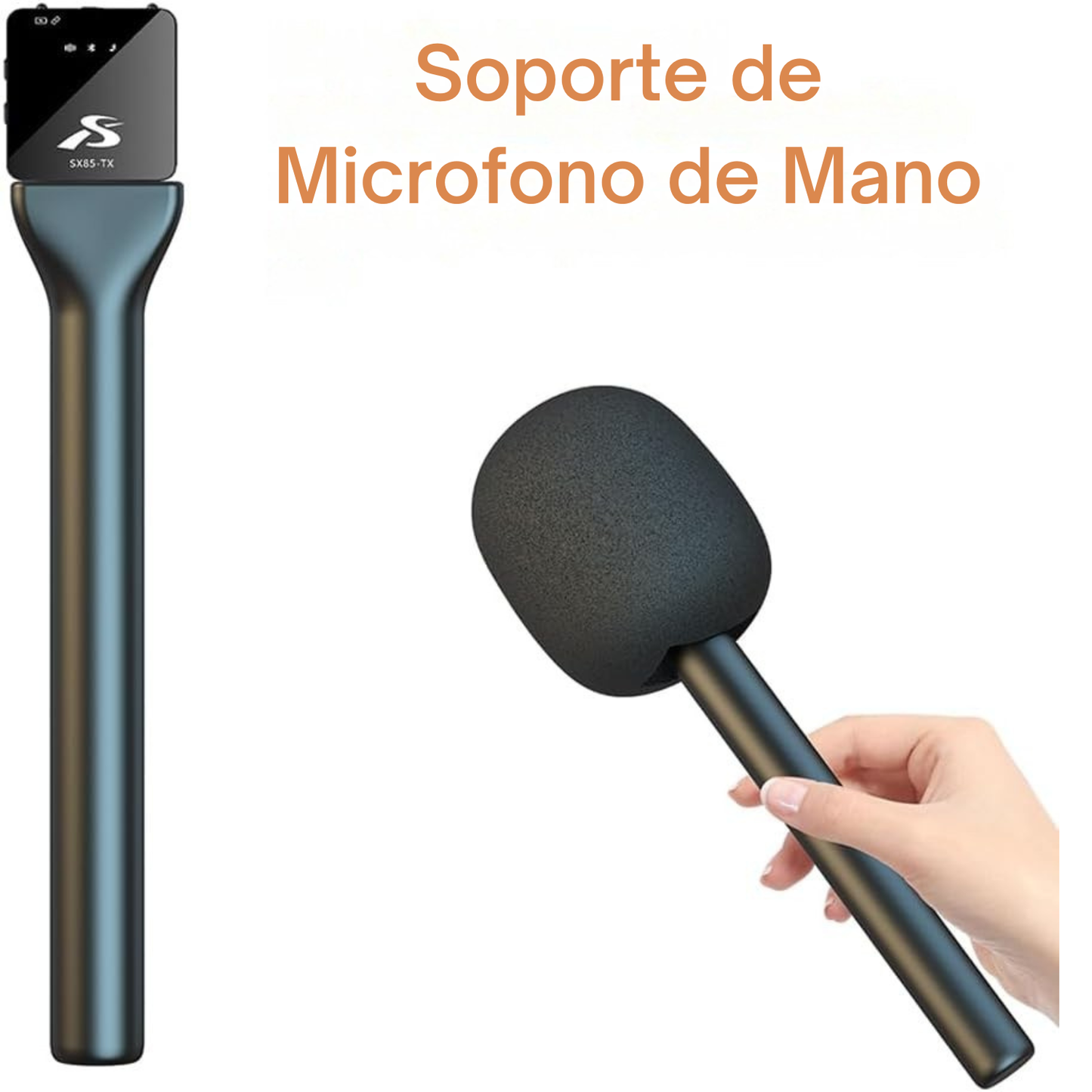 Soporte Stick de Micrófono Solapero