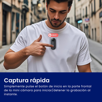 Cámara POV BodyCam Full HD con Accesorios Creavox®