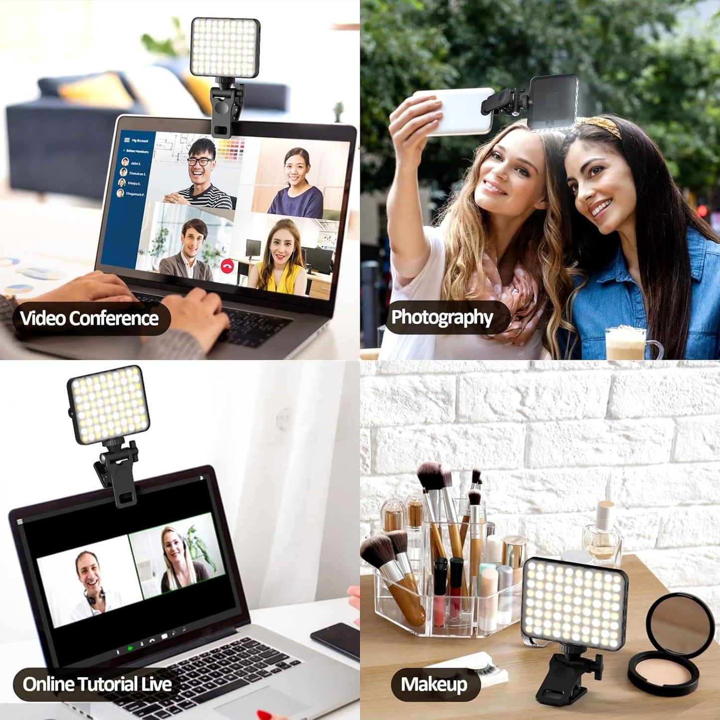 Luz LED con Clip para Celular